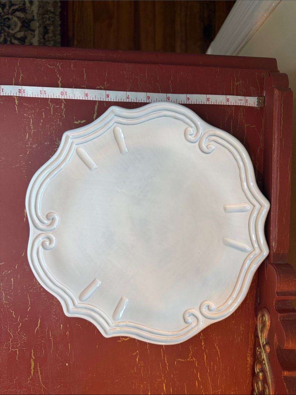 Vietri Incanto dinner / Charger Plate